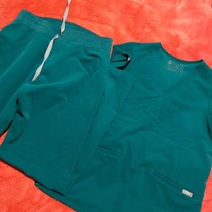 Figs- hunter green SET